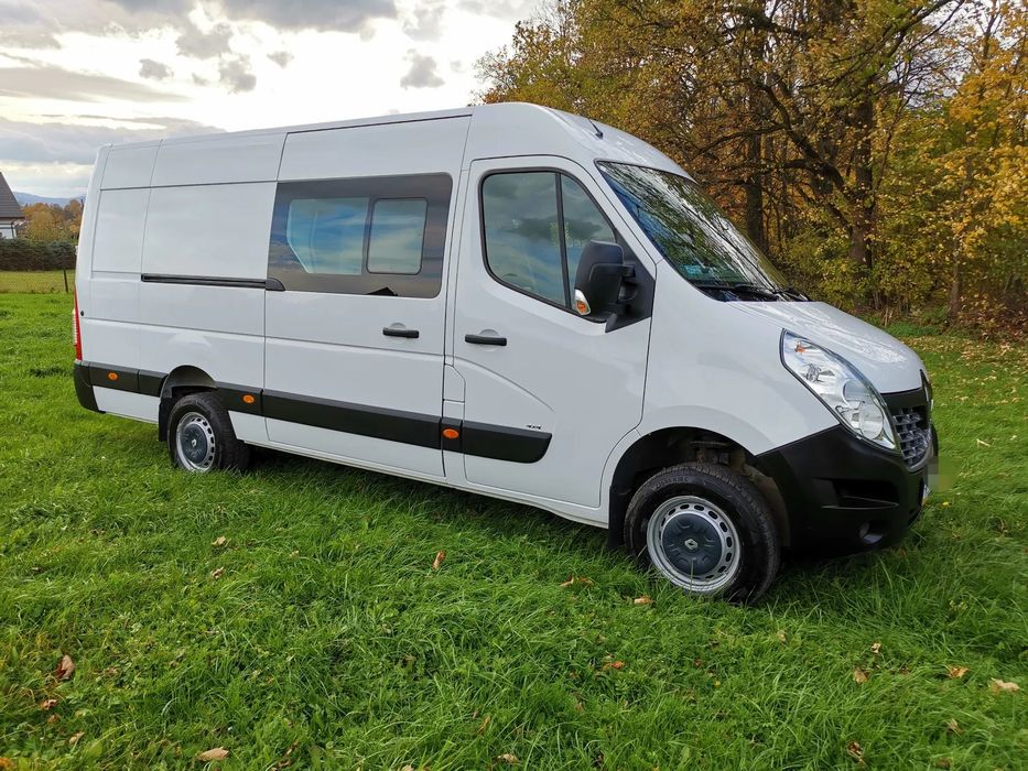 Renault MASTER / 4x4  / OBERAIGNER / 6 OSOBOWY / SALON POLSKA / 1 WŁAŚCICIEL / L3H2 / ŁADNY / ZOBACZ!