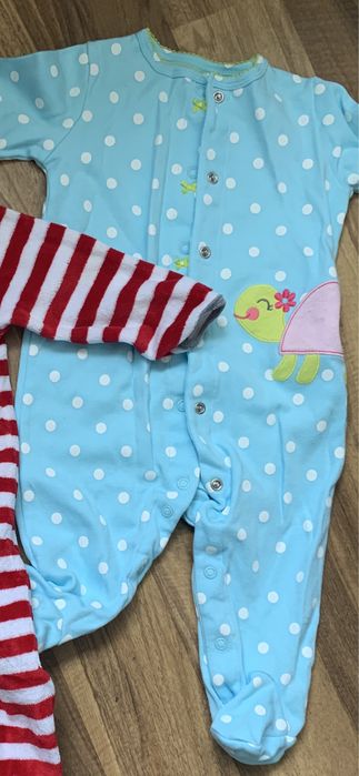 Bawełniany pajac carter’s r. 74 9m jak nowy