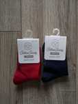 2x skarpetki dziecięce merino wool wełniane NOWE 23-25