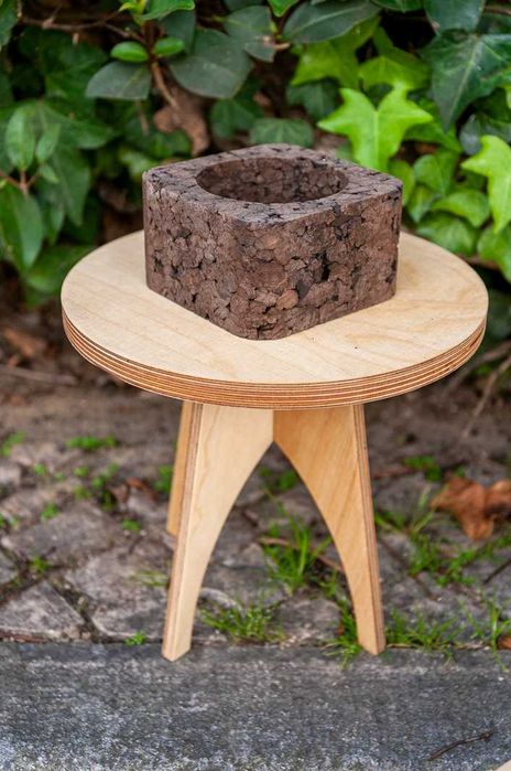 Floreiras em contraplacado bétula