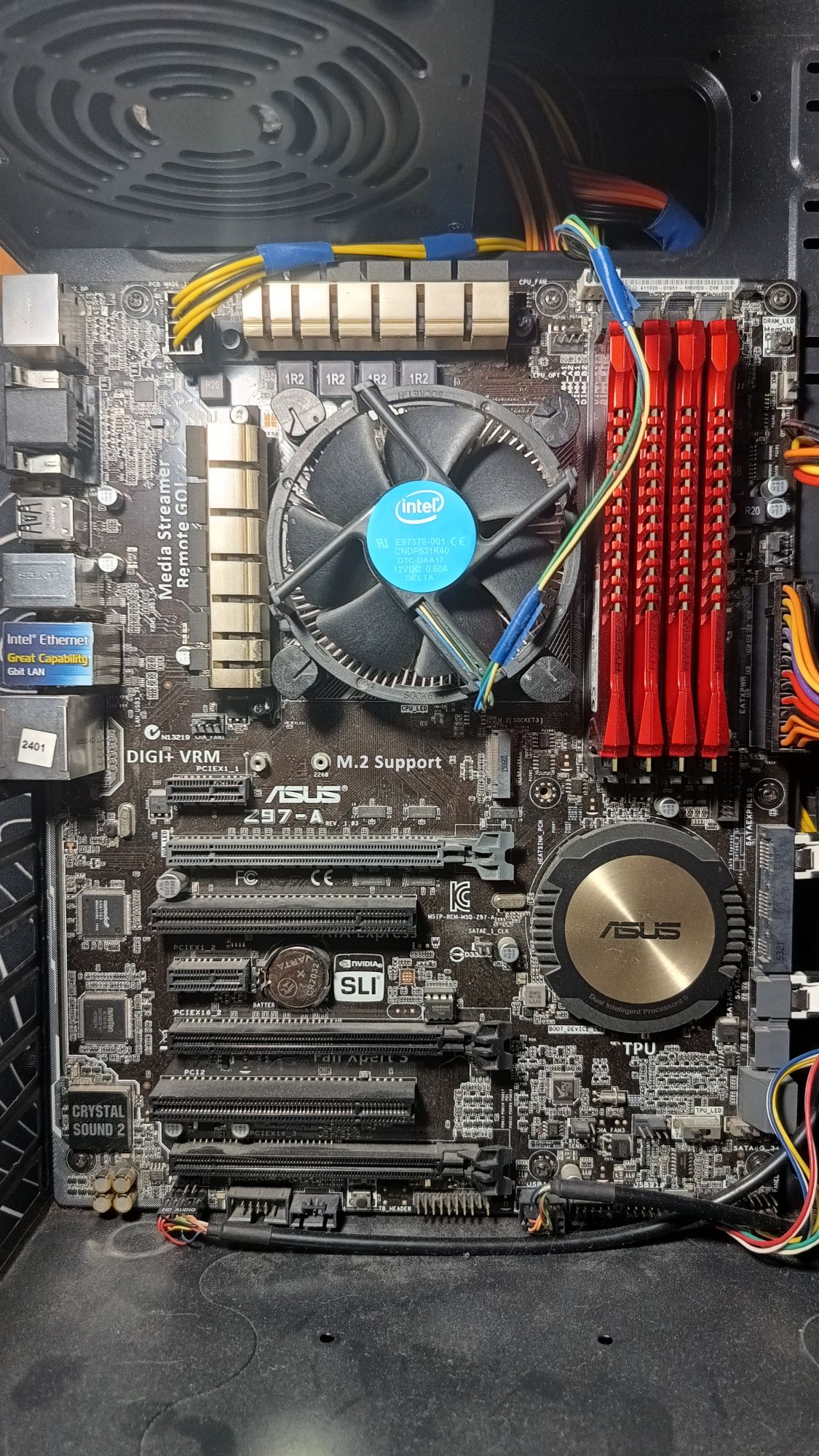 Комплект i7 4790/32gb/asus z97