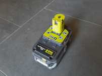 bateria Ryobi obudowa 18v, BMS balanser, sterownik ładowania 4ah