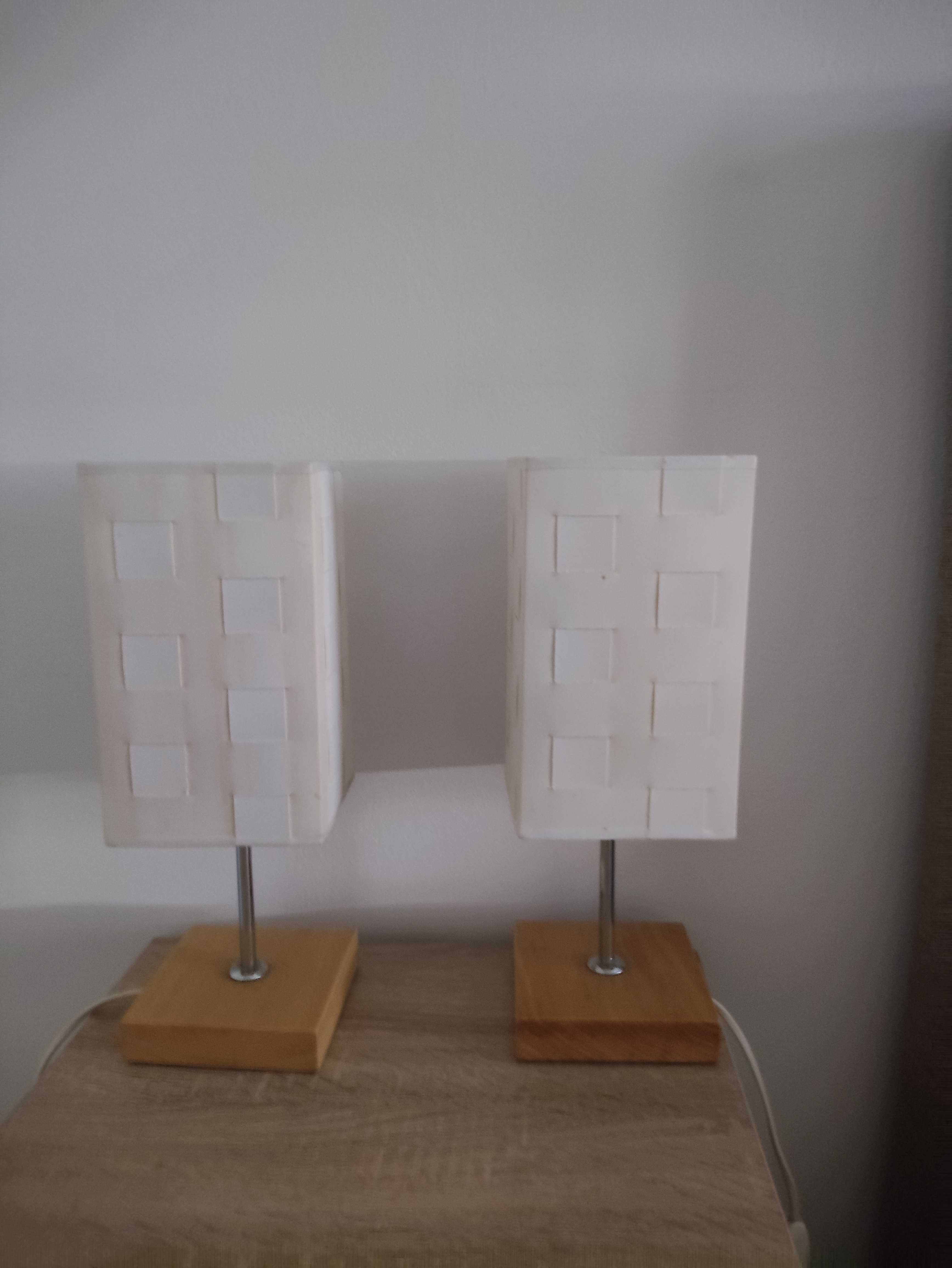 2 candeeiros de quarto