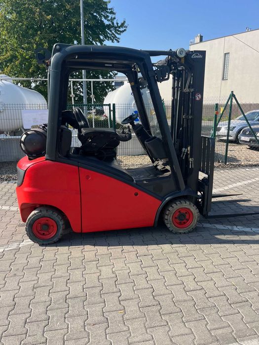Wózek widłowy Linde H16, LPG, 1600 kg, maszt TRIPLEX, Wolny Skok !!