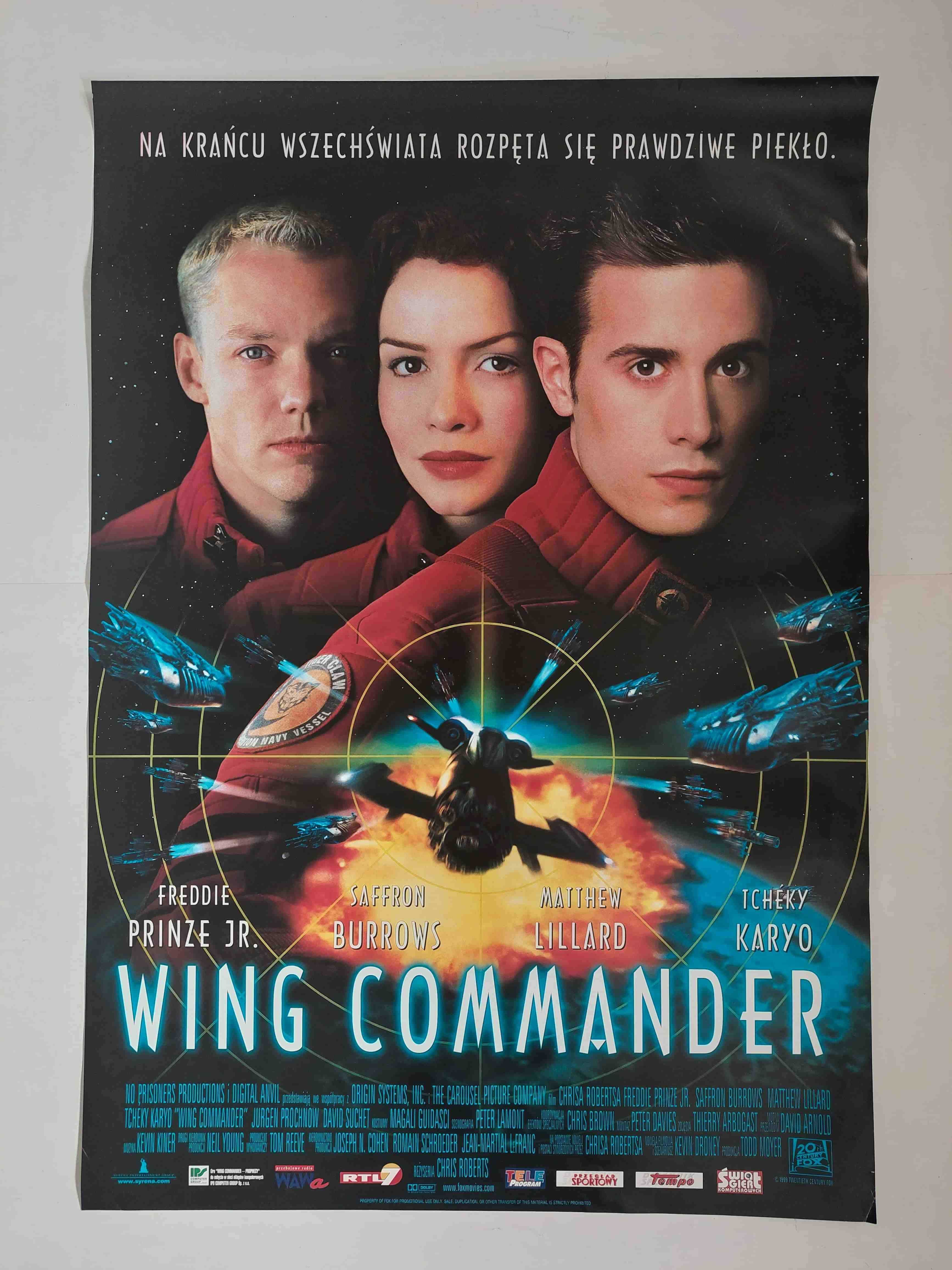 Plakat filmowy oryginalny - Wing Commander