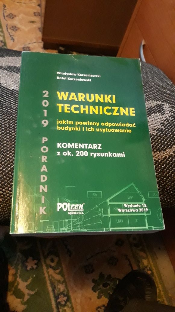 Książka Warunki techniczne 2019