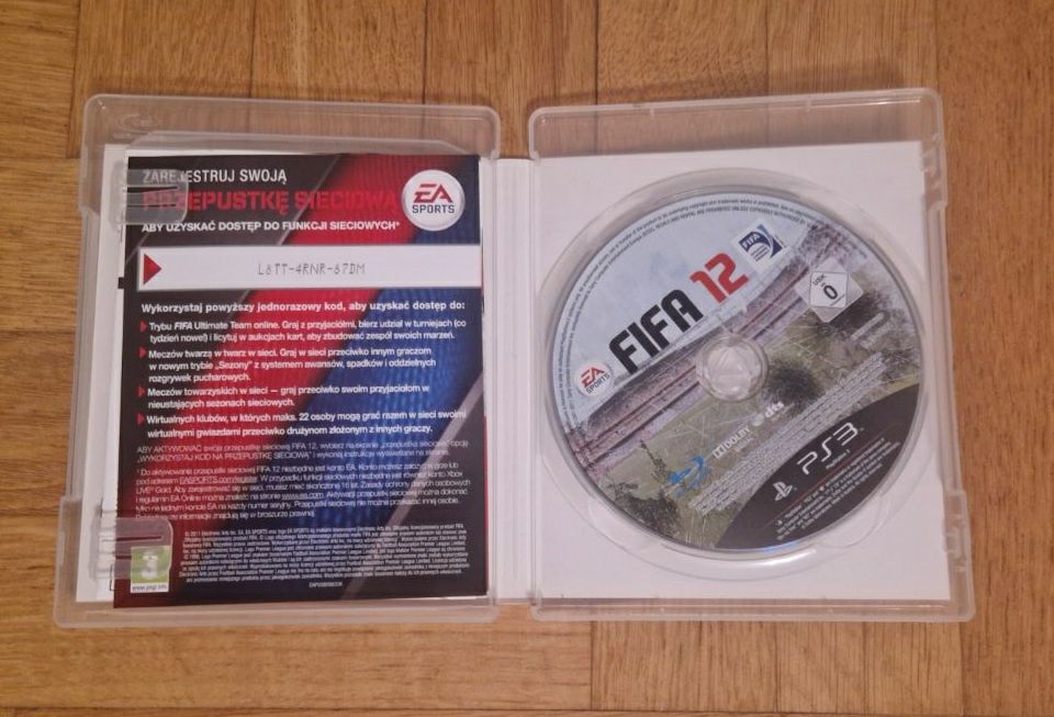 FIFA 12 gra PSX 3