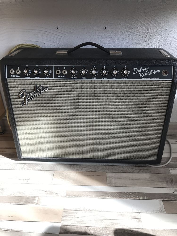 '64 Custom Deluxe Reverb-Amp HandWired 20-Watt 1x12" Guitar Combo