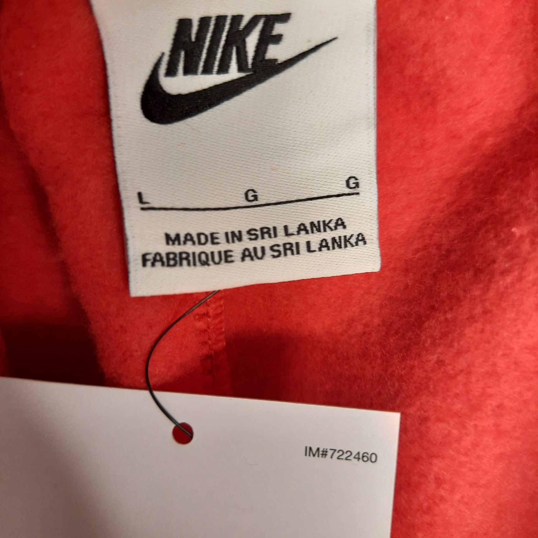 Штани Nike Club Jggr Bb Red Bv2671-657