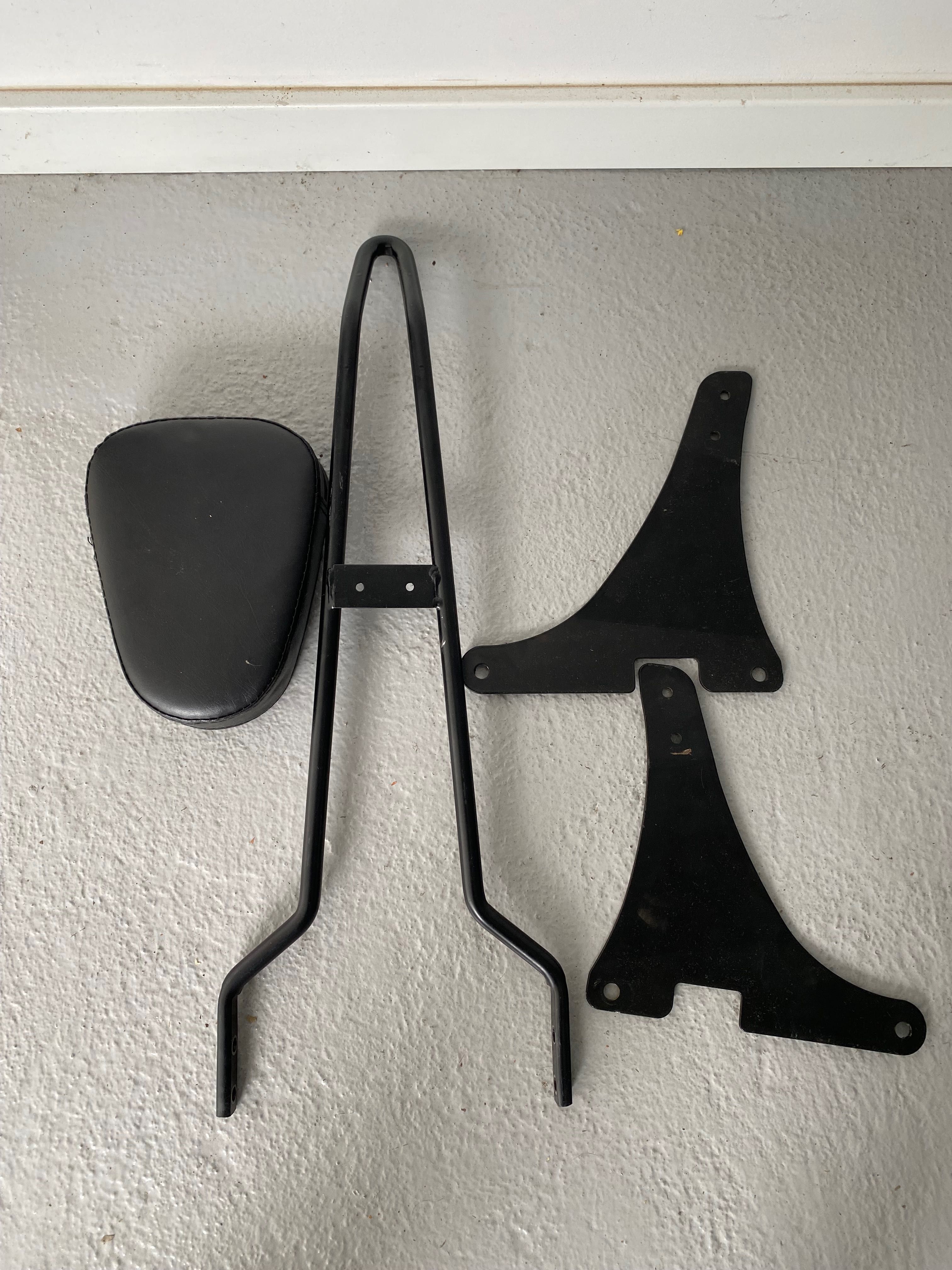 Harley Davidson encosto sissy bar encaixe rápido original