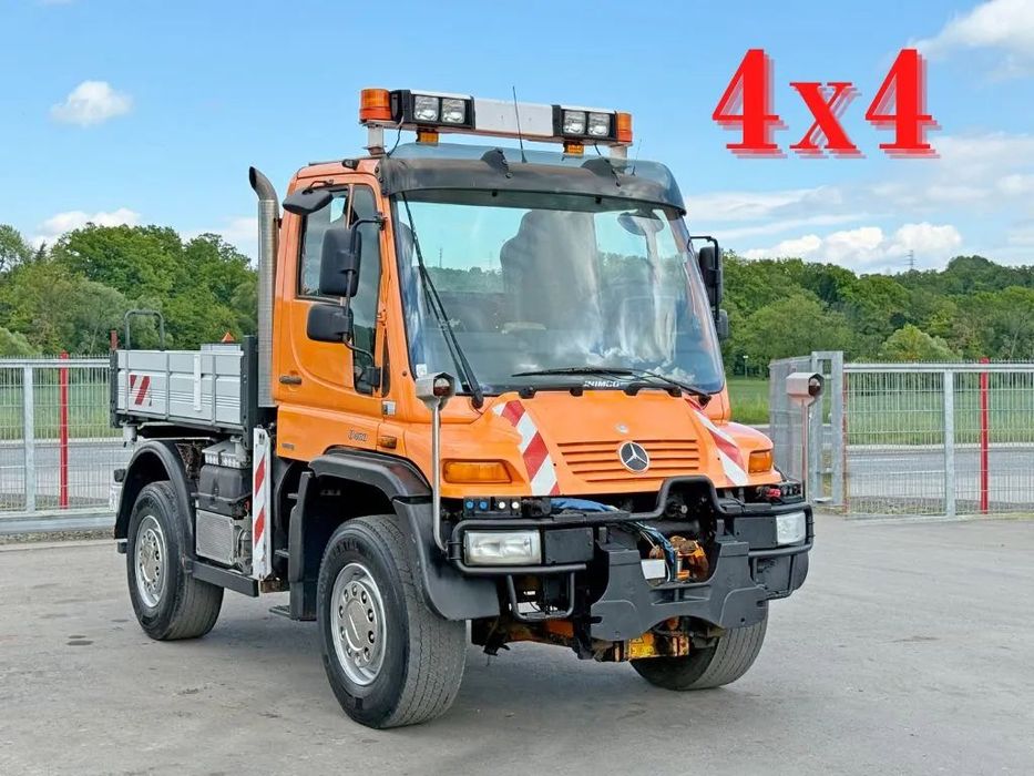 Mercedes-Benz UNIMOG V 400 * Wywrotka 2,40 * 4x4 * STAN BDB