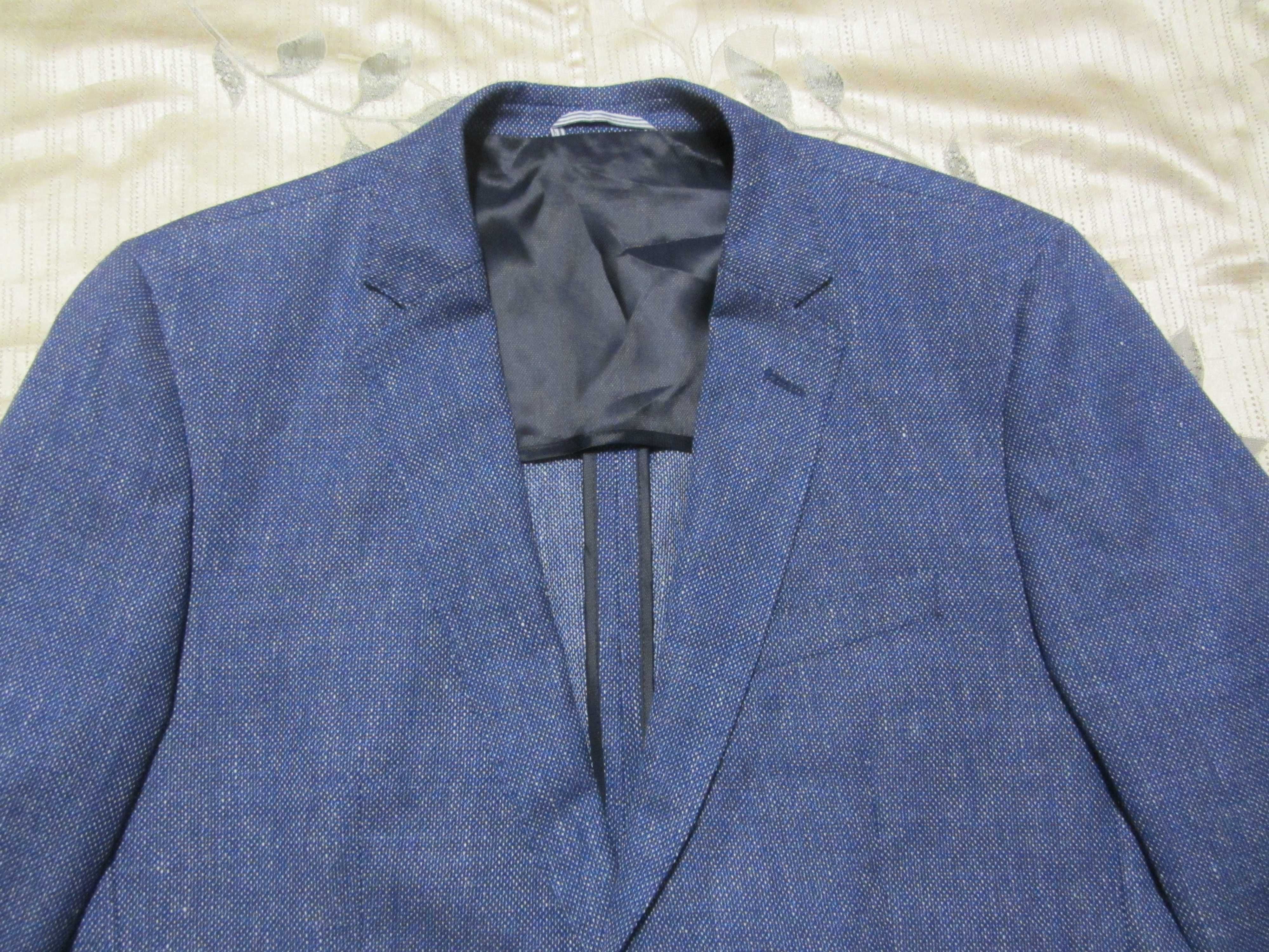 Cпортивний піджак блейзер Hugo Boss wool linen slim fit р. 50 -52