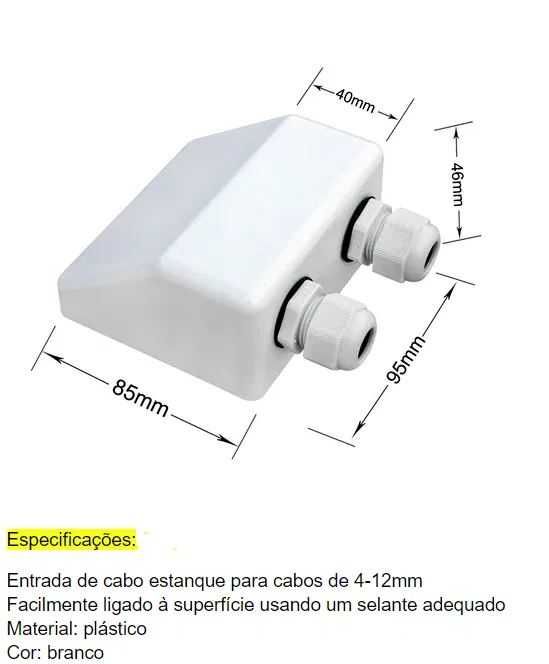 Kit Painel Solar Mono 120W a 195W Cont. Carga Solar MPPT Par Cabos MC4