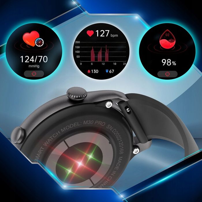 Smartwatch Zegarek Męski 2 Gen Polskie Menu Połączenia Sport Smart Wat