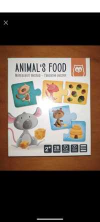 Puzzle Animal's Food