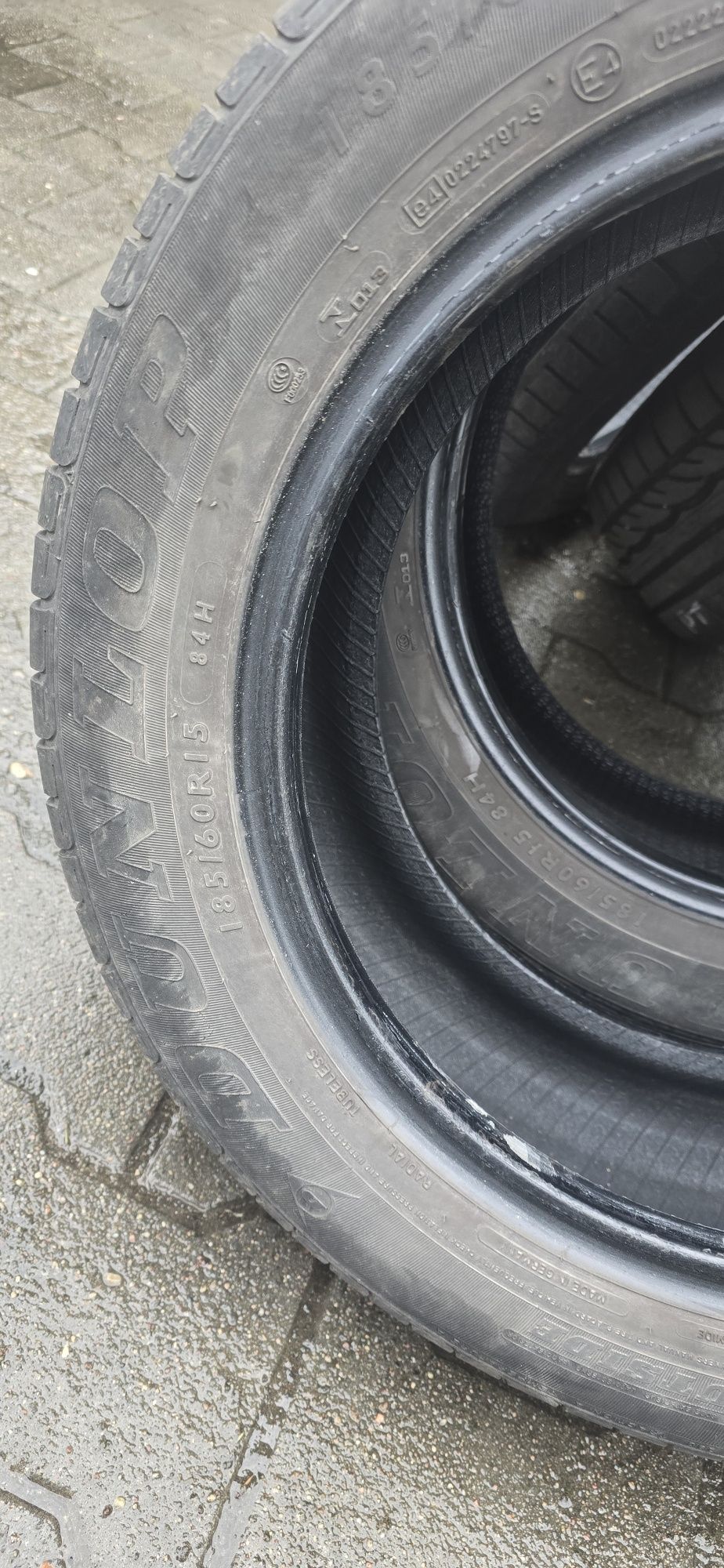 Opony letnie dunlop 185x60 r15 lato