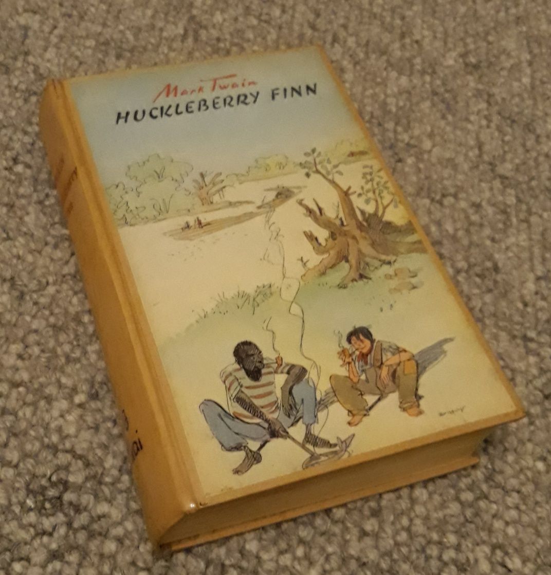 Mark Twain huckleberry finn przygody Hucka Stara książka po niemiecku