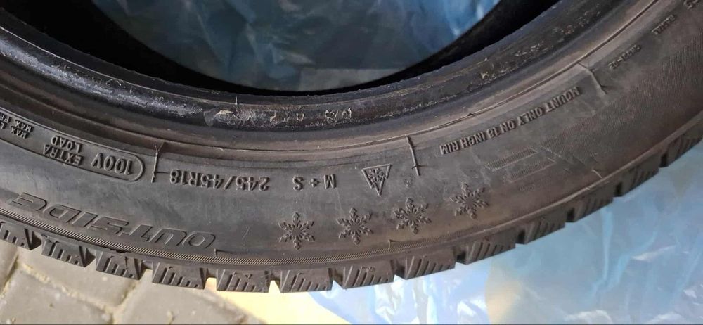 Opony zimowe 2024 AUSTONE 245/45R18, 4 szt
245/45R18