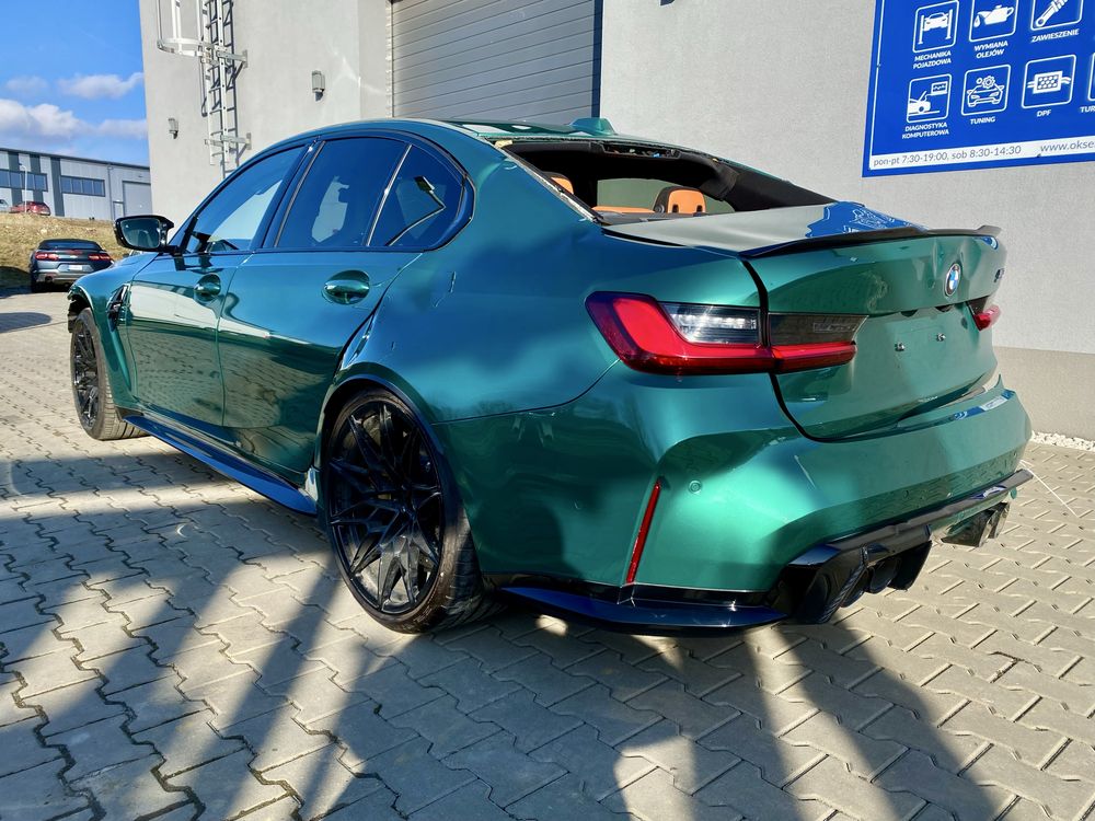 BMW M3 Competition MxDrive Uszkodzony