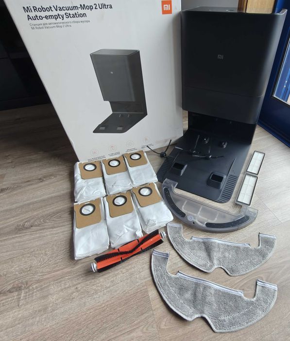 Base Auto-Esvaziamento Xiaomi Vacuum Mop 2 Ultra + Kit Acessórios