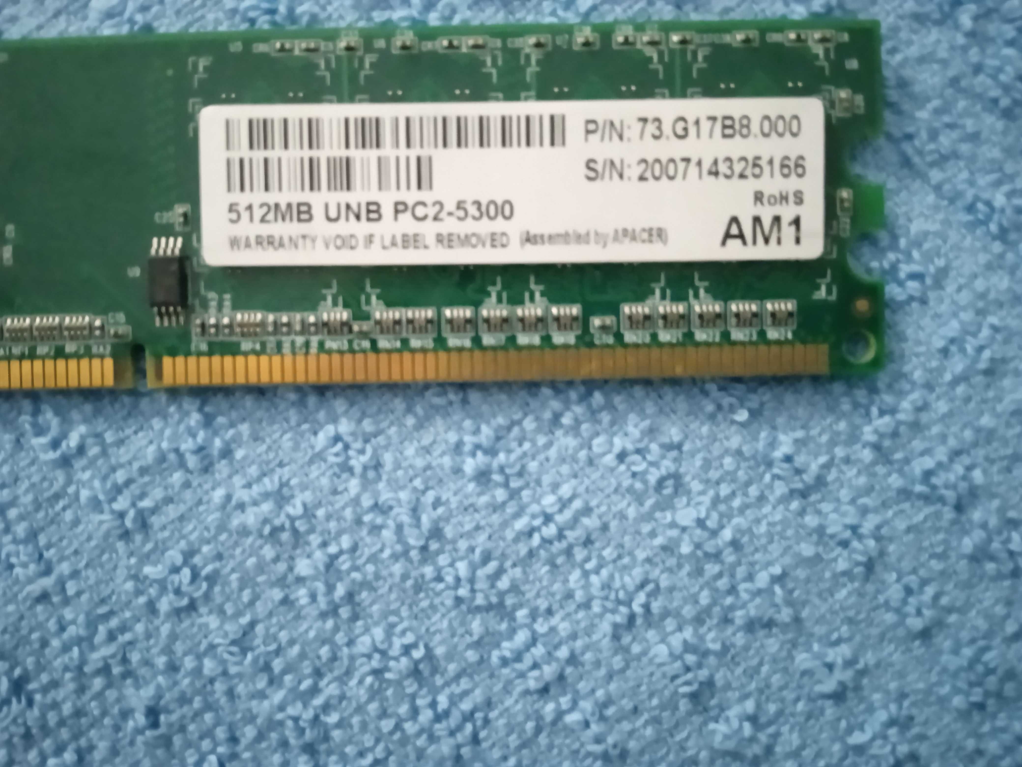 Pamięć RAM do komputera 512MB