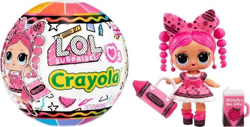 Кукла лол сюрприз крайола шар LOL Surprise Loves Crayola Tots оригинал