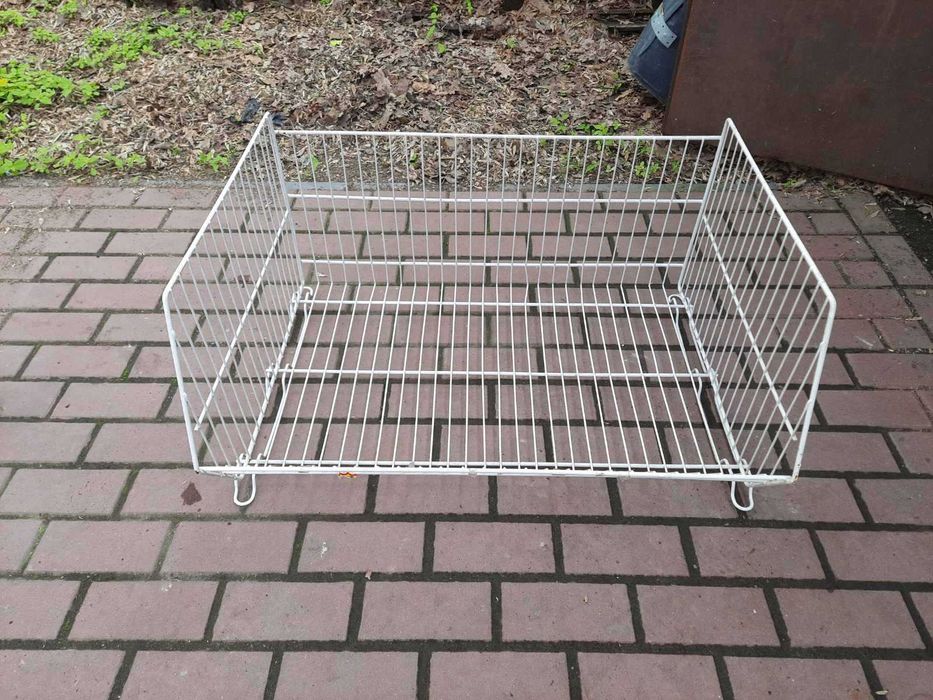 kosz metalowy do sklepu na magazyn