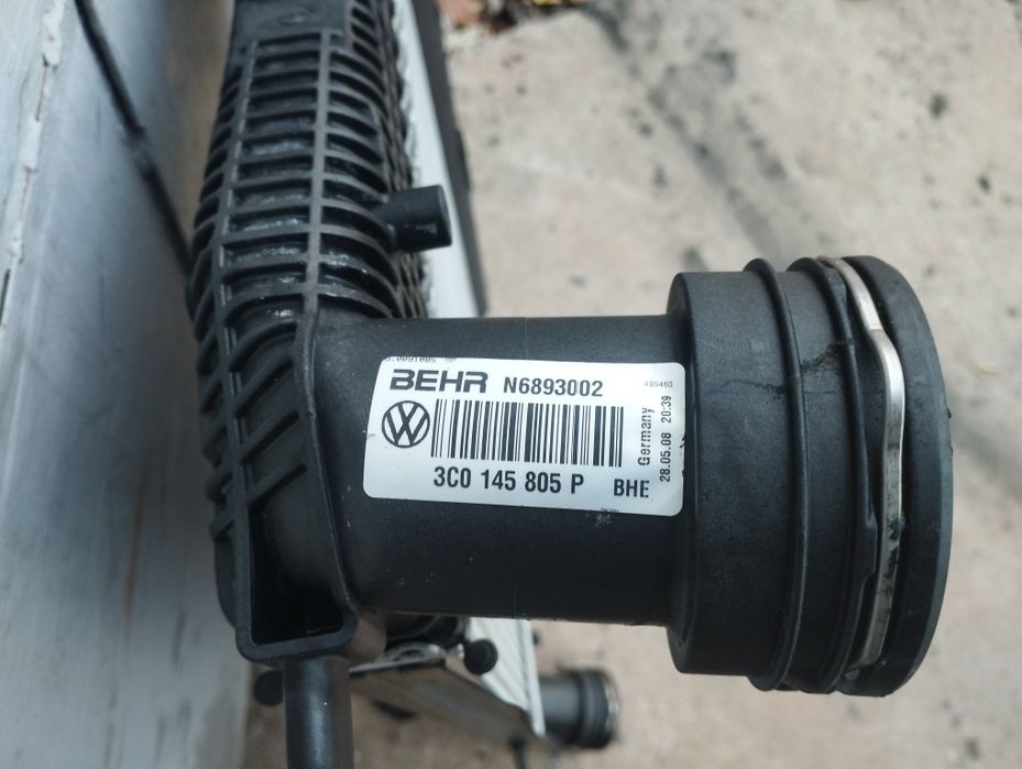 Интеркулер Passat B 6 B 7 CC Skoda 2.0 TDI