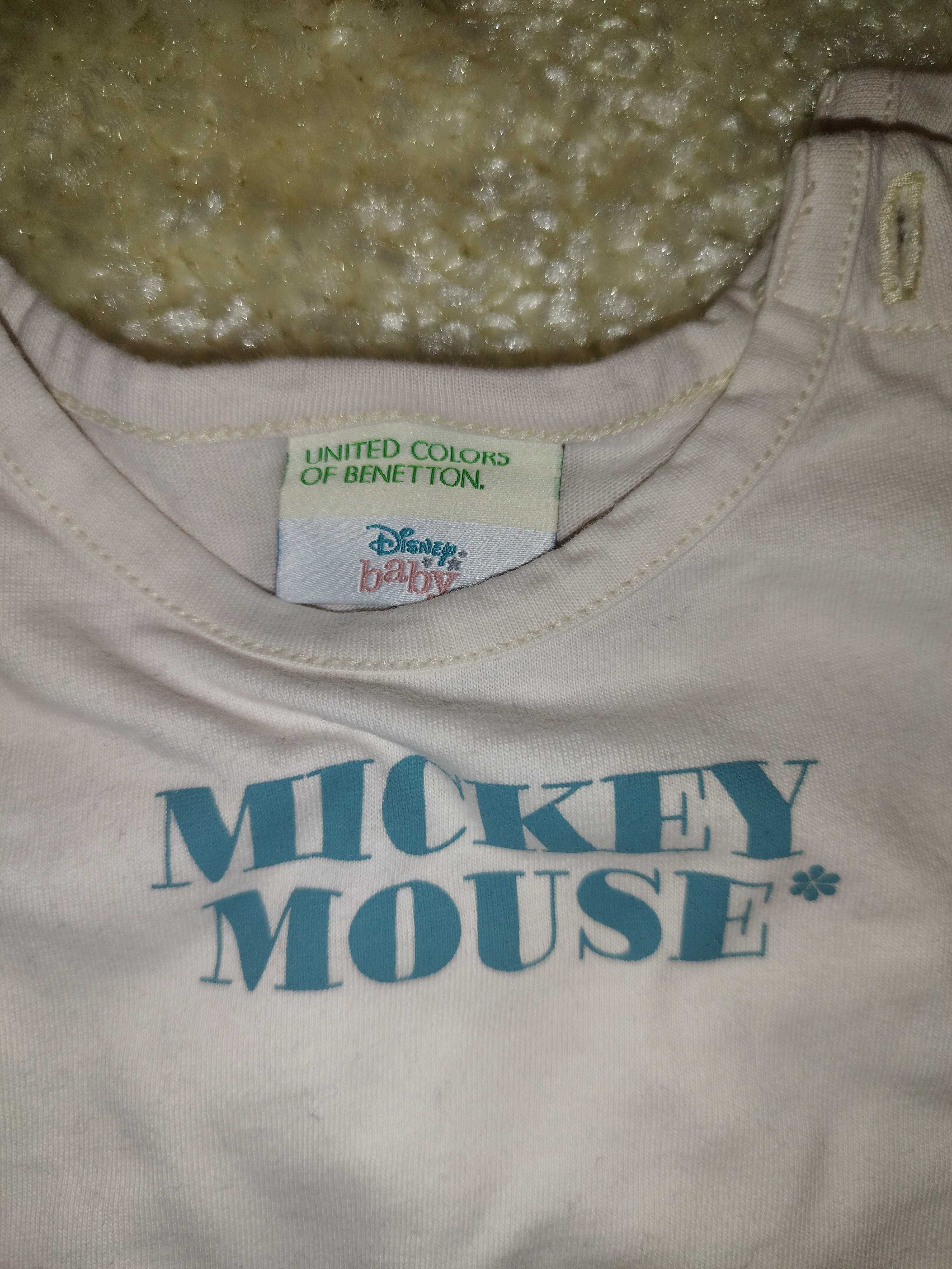 Camisola bebé menino Mickey Benetton