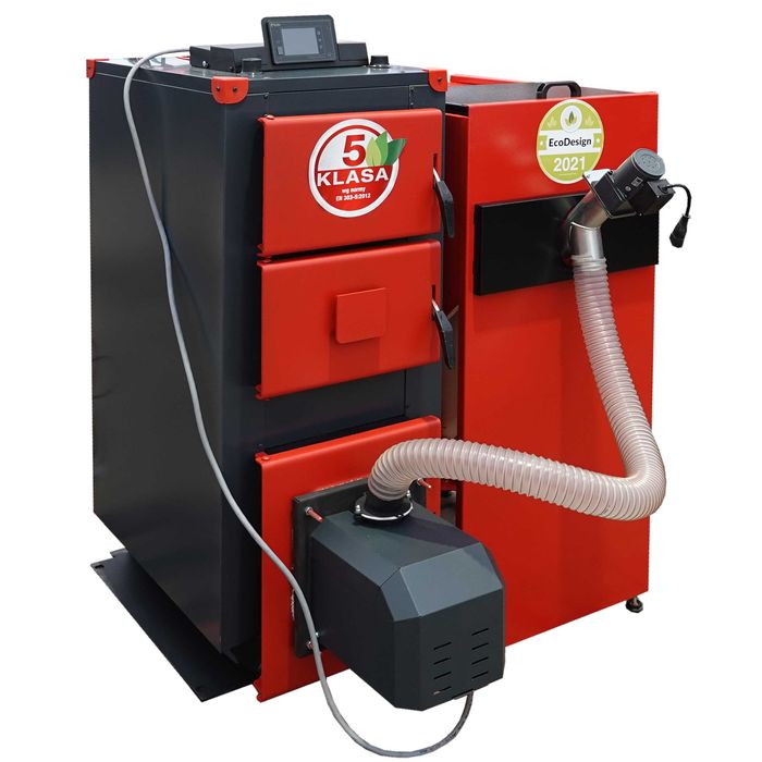 Kocioł Piec na Pellet Drewno Węgiel 5 klasa 13kW