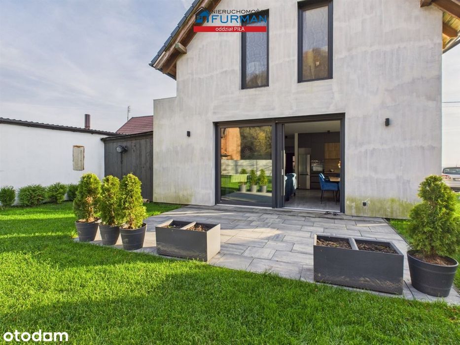 Nowoczesny dom na dużej działce 3800 m² pod Piłą