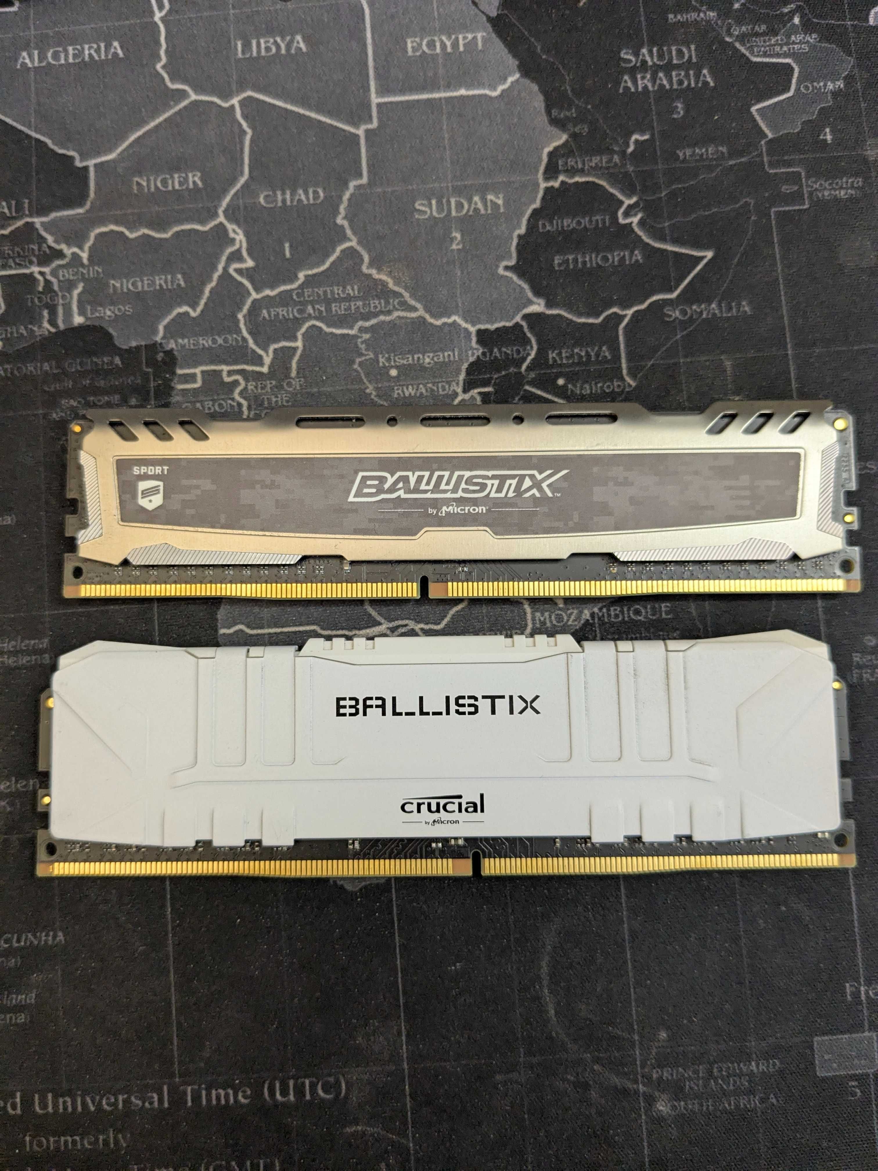 ОЗУ DDR4 2×8GB 3200MHz CL16 Crucial Ballistix