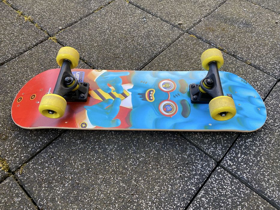 Deskorolka dziecięca drewniana