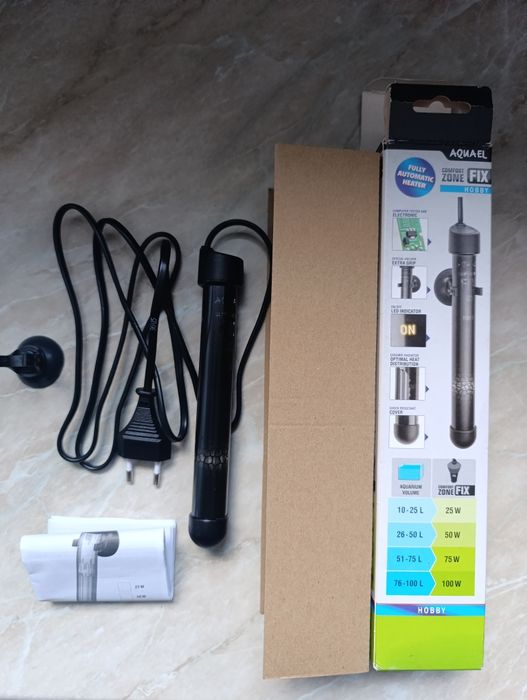 Grzałka Aquael Comfort zone fix 75W
