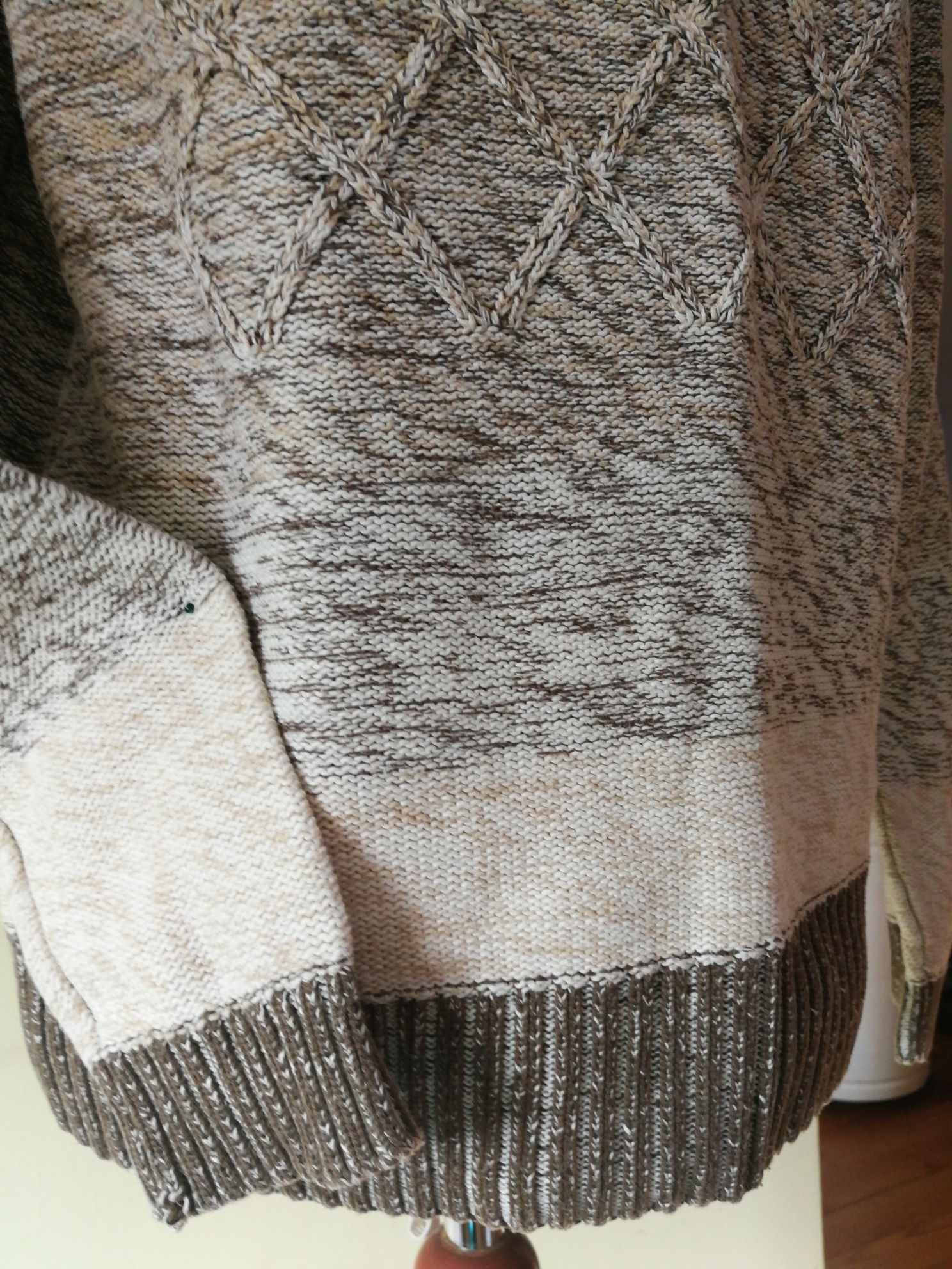 Sweterek męski z bawełna