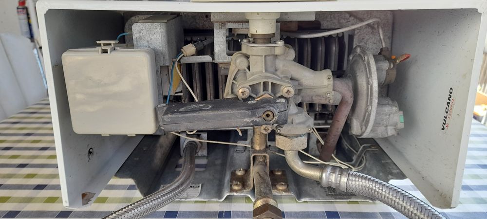 Esquentador da Vulcano  a pilhas