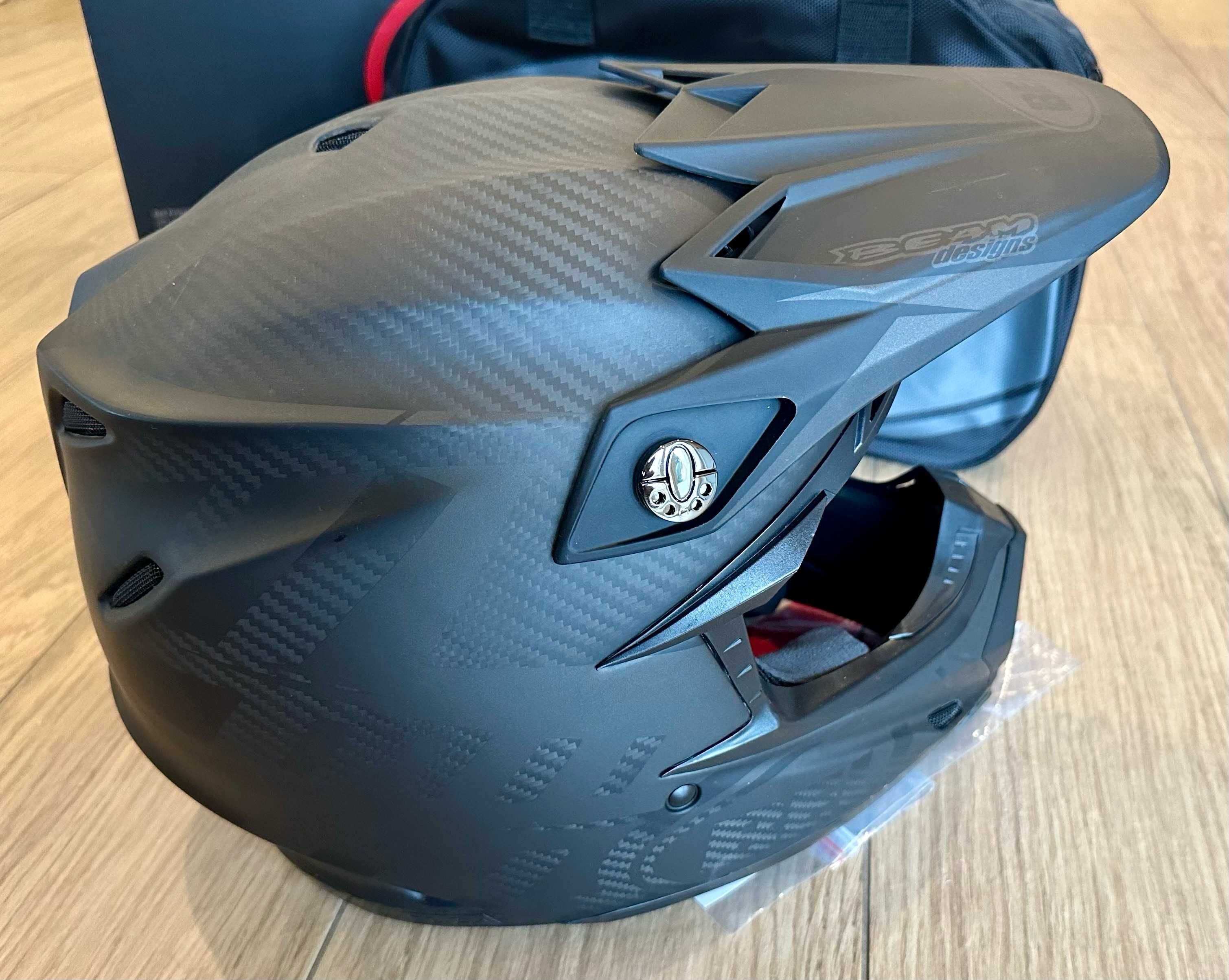 Kask BELL Moto-9 Flex + Gogle OAKLEY Prizm AB MX