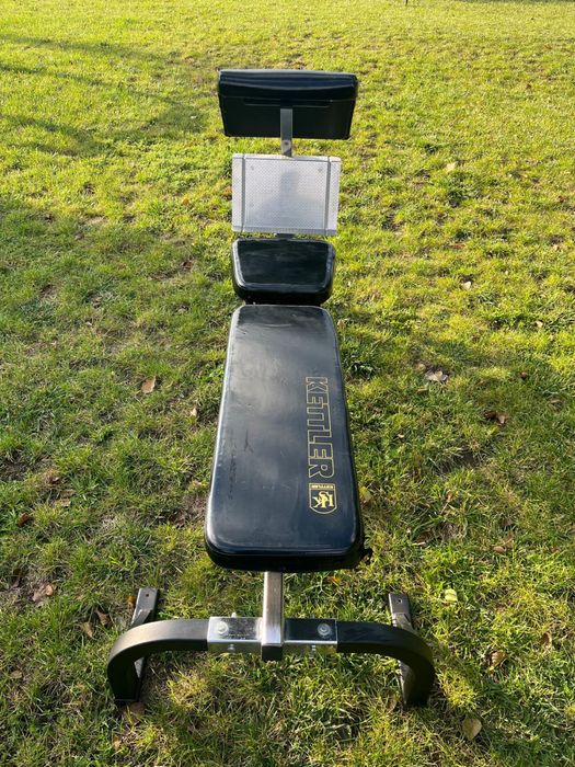 Ławeczke KETTLER skos z modlitewnikiem / orbitrek / poręcze do śćiany.