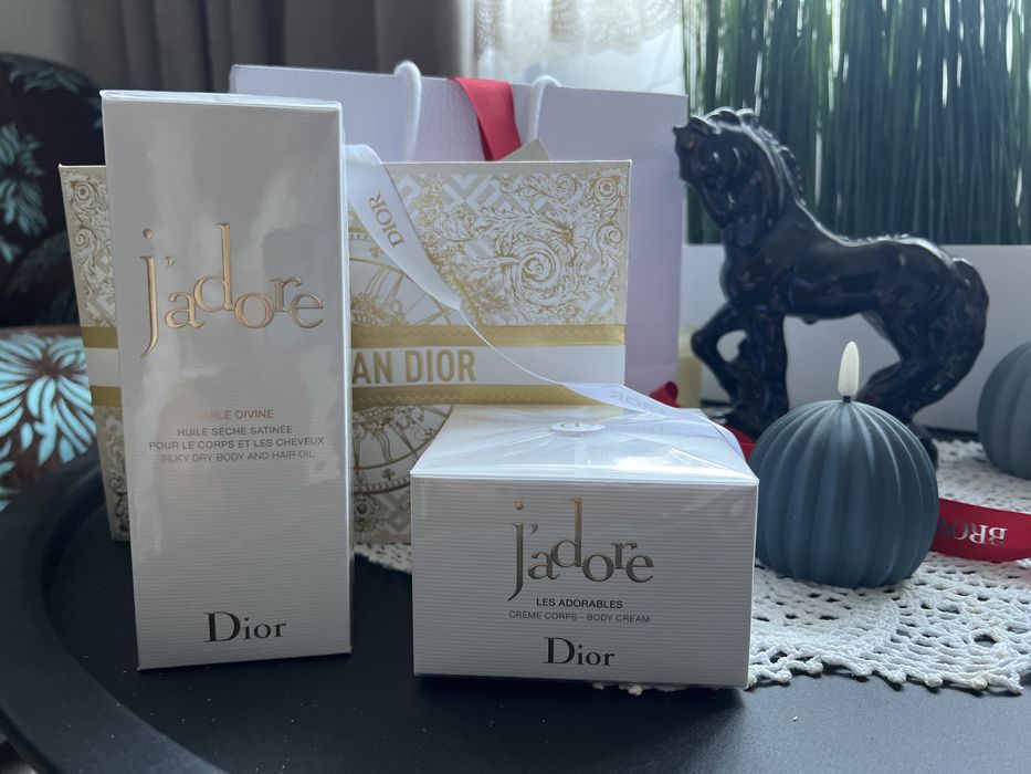 Продам крем для тіла і олійку Dior jadore