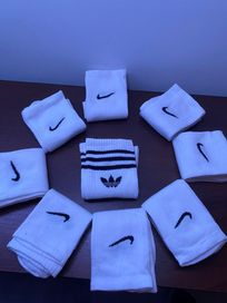 Skarpetki białe Nike i Adidas Wysokie!