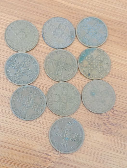 Conjunto de moedas de 50 centavos. Diversas datas (180 moedas)