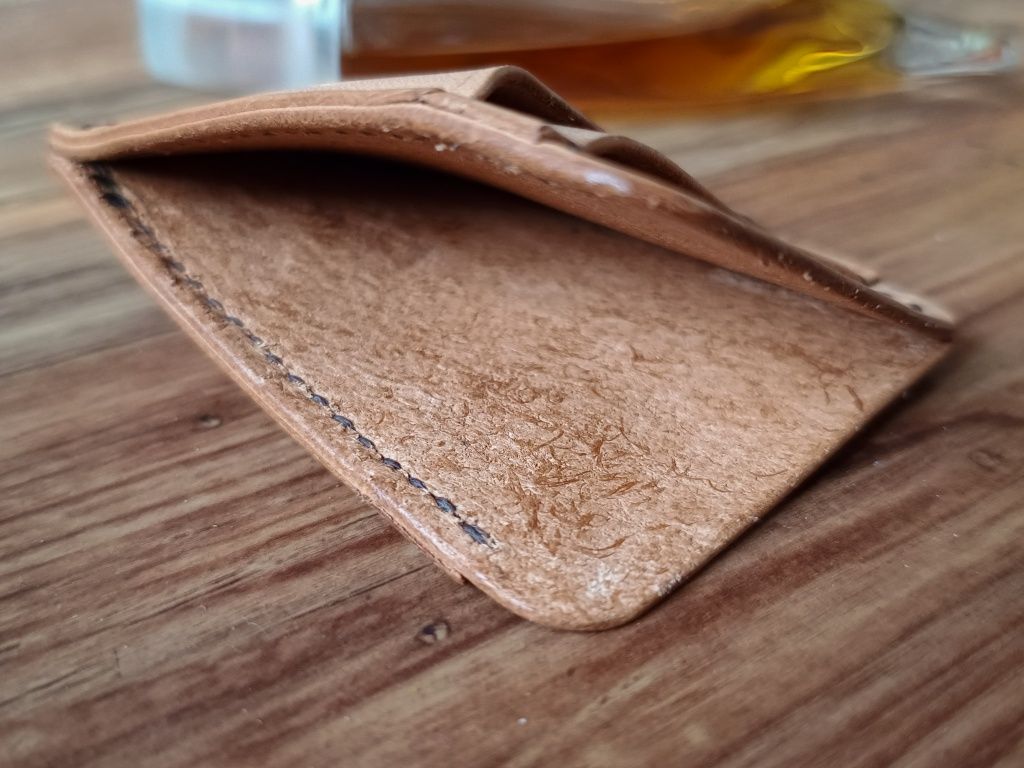 Borubar Skóroszyj - luksusowy mini portfel skórzany