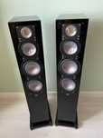 Elac FS 249 z JET black high gloss - kolumny podłogowe