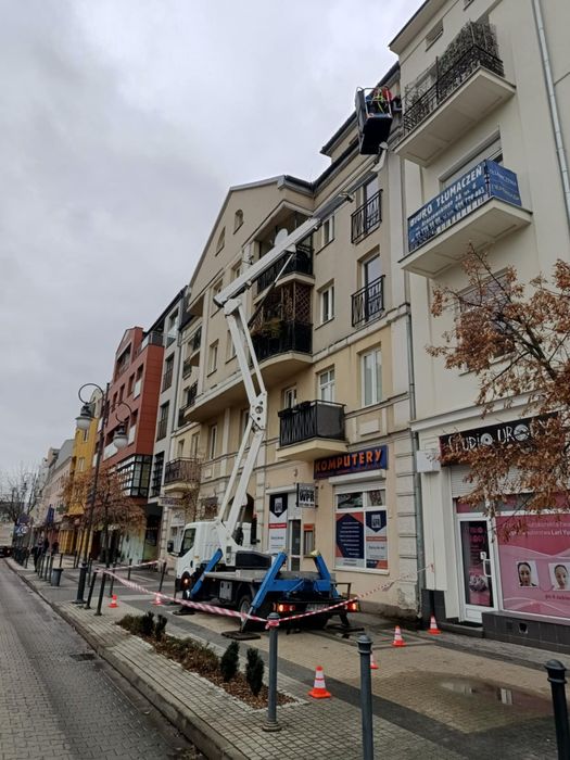 Wynajem Podnośnika koszowego zwyżki 20mb