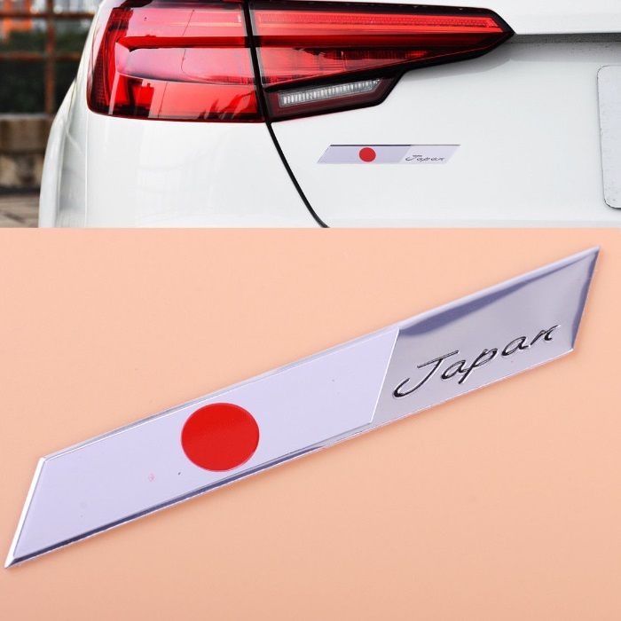 Emblema, símbolo de alumínio para Honda, Mazda, Toyota, Nissan