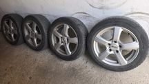 Felgi aluminiowe 16" 5x112 z oponami 195/55/16