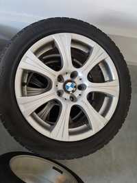 Aluminiowe felgi BMW 17' 225/50, ET 34, opony zimowe Pirelli