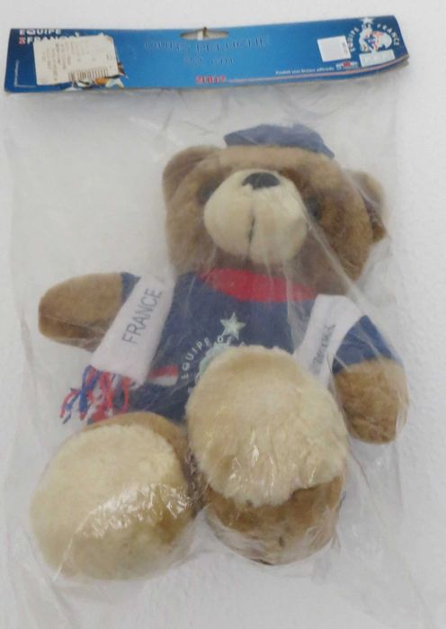Passeio com Urso, Mascote FFF - Novo e embalado - Medida 22 cm