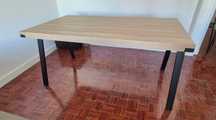 Mesa de Sala de Jantar Priccio 160x90 + 4 Cadeiras