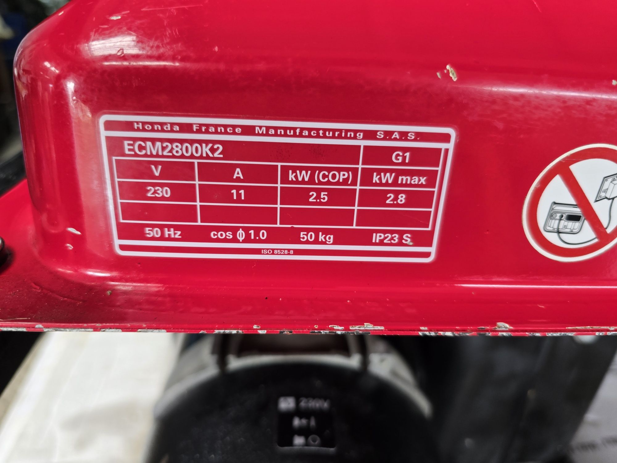 Agregat Prądotwórczy Honda ECM 2800